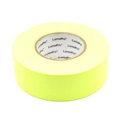 Lumopro Fluorescent Yellow 1" X 33' Pocket Gaffer Tape