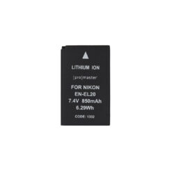 Alternative view of ProMaster EN-EL20 Nikon Lithium Ion 7.4V 850mAh