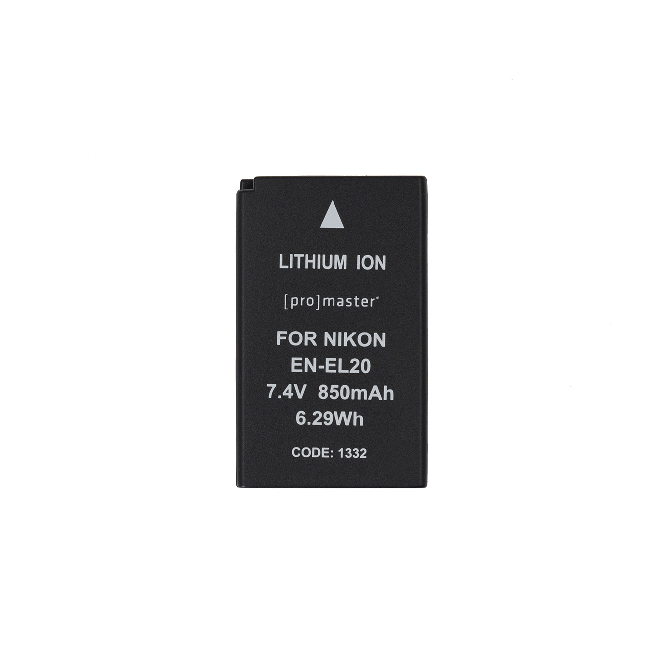 ProMaster EN-EL20 Nikon Lithium Ion 7.4V 850mAh - Image 2