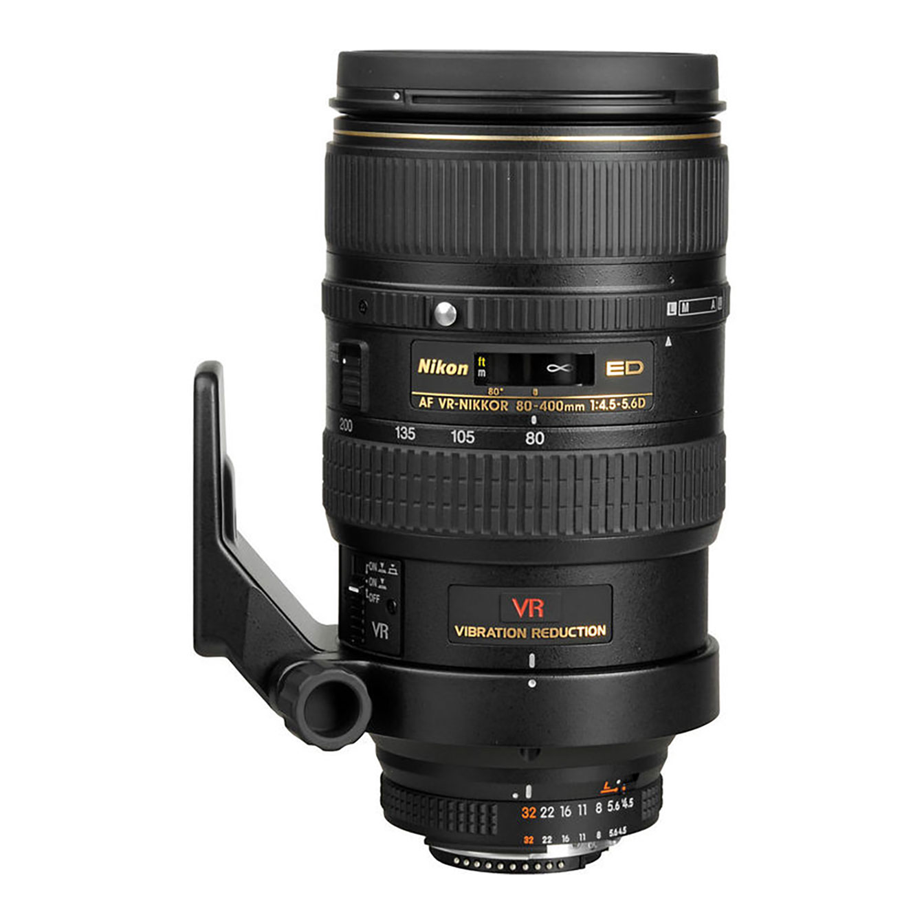 Nikon AF VR Zoom-NIKKOR 80-400mm f/4.5-5.6D ED Lens