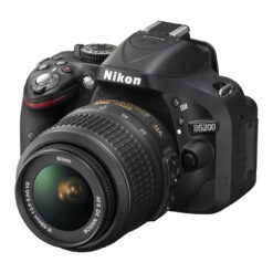 Nikon D5200 DSLR Camera with 18-55mm Lens (Black)