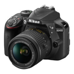 Nikon D3400 DSLR Camera with 18-55mm Lens (Black)