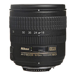 Nikon 18-70mm f/3.5-4.5 G-AFS ED-IF DX Autofocus Lens