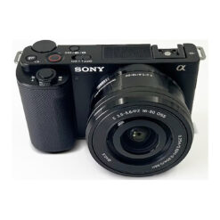 Sony ZV-E10 Mirrorless Camera with 16-50mm Lens (Black)
