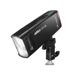 Flashpoint eVOLV 200 R2 TTL Pocket Flash with Barndoor Kit