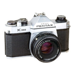 Pentax K1000 35mm SLR Camera with 50mm f/2 SMC Lens