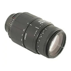 Sigma 70-300mm f/4-5.6 D DL Macro (5-Pin) Autofocus Lens for Nikon F (AS-IS)