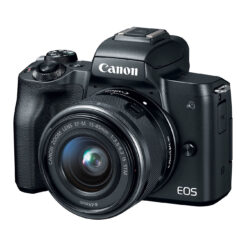 Canon EOS M50 Mirrorless Camera with 15-45mm Lens (Black)