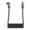 SmallRig USB-C Coiled Cable (Right Angle, 13.8")