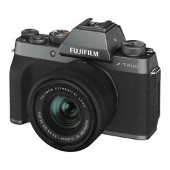 FUJIFILM X-T200 Mirrorless Digital Camera with 15-45mm Lens (Dark Silver)