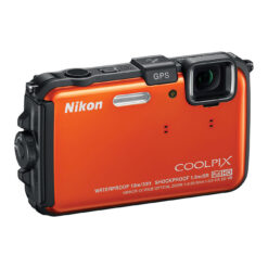 Nikon Coolpix AW100 Waterproof Digital Camera (Orange)