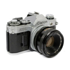 Canon AE-1 35mm SLR Camera with 50mm f/1.8 Lens