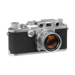 Leica IIIF 35mm Film Camera w/ 5cm Summitar Lens