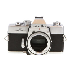 Minolta SRT 201 35mm Film Camera Body (Chrome)