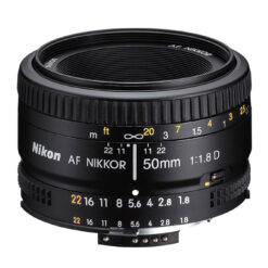 Nikon AF NIKKOR 50mm f/1.8D Lens