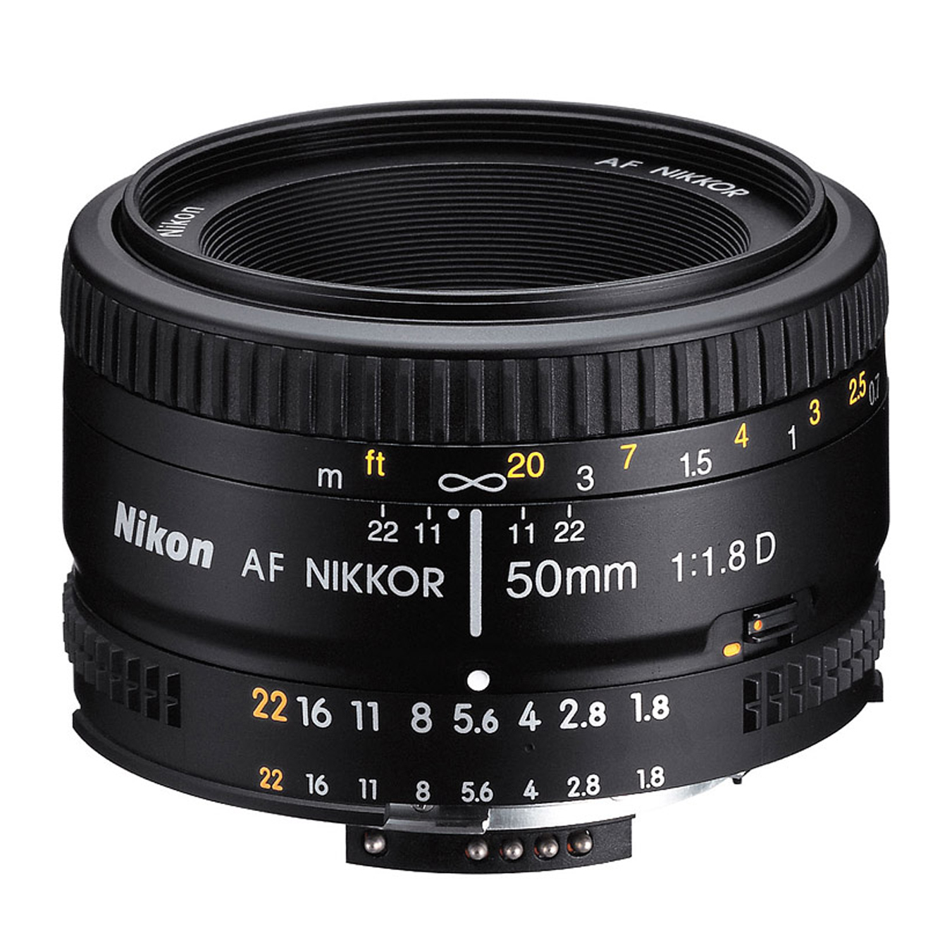 Nikon AF NIKKOR 50mm f/1.8D Lens