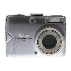 Nikon Coolpix P4 Digital Camera (Silver)