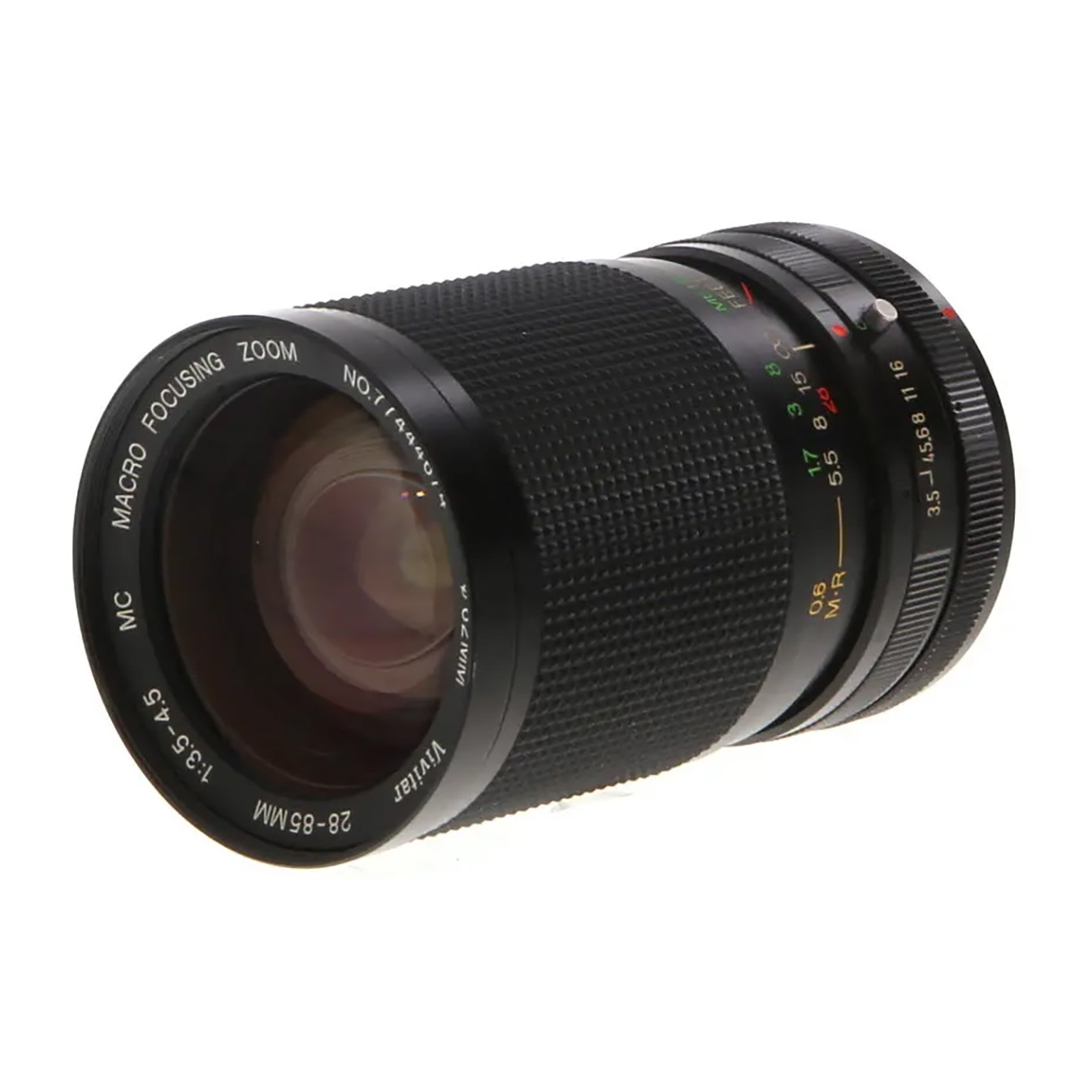 Vivitar 28-85mm f/3.5-4.5 Macro Breech Lock Lens for Canon FD