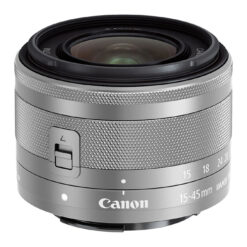 Canon EF-M 15-45mm f/3.5-6.3 IS STM Lens (Silver)