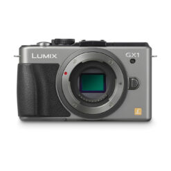 Panasonic LUMIX DMC-GX1 Mirrorless Micro Four Thirds Camera Body (Silver)