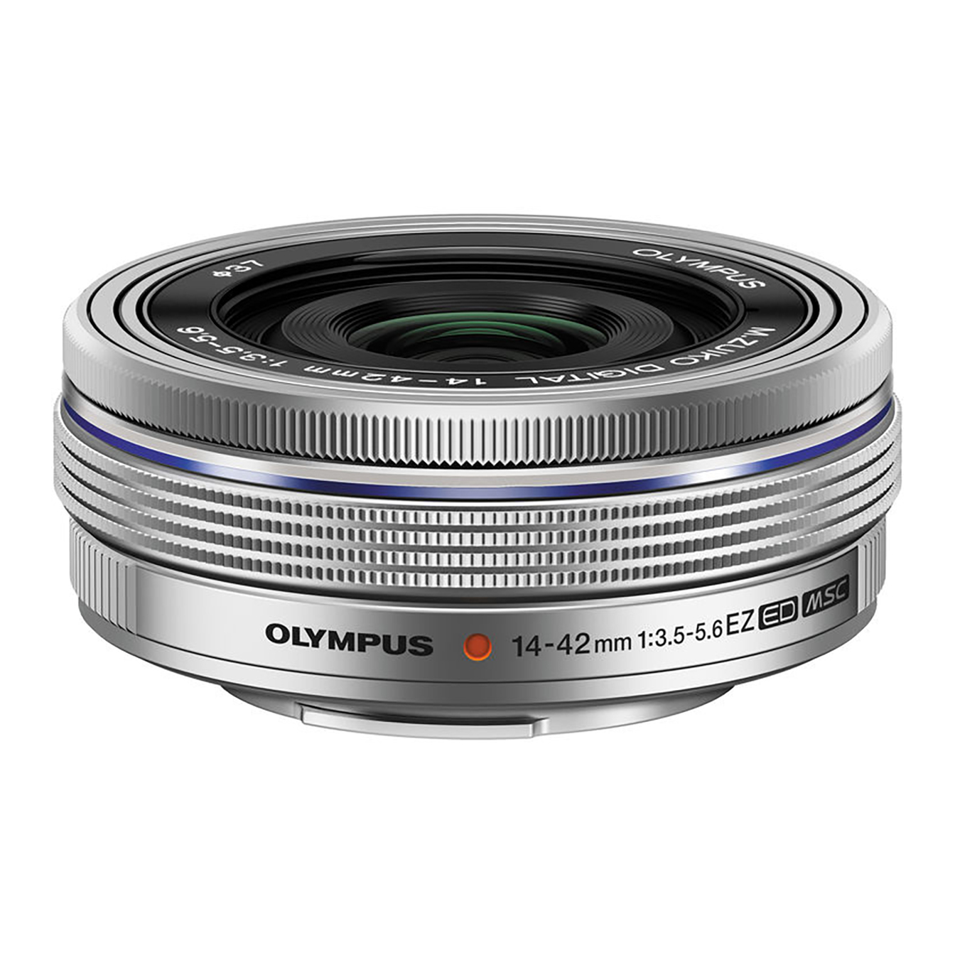 Olympus M.Zuiko Digital ED 14-42mm f/3.5-5.6 EZ Lens (Silver)