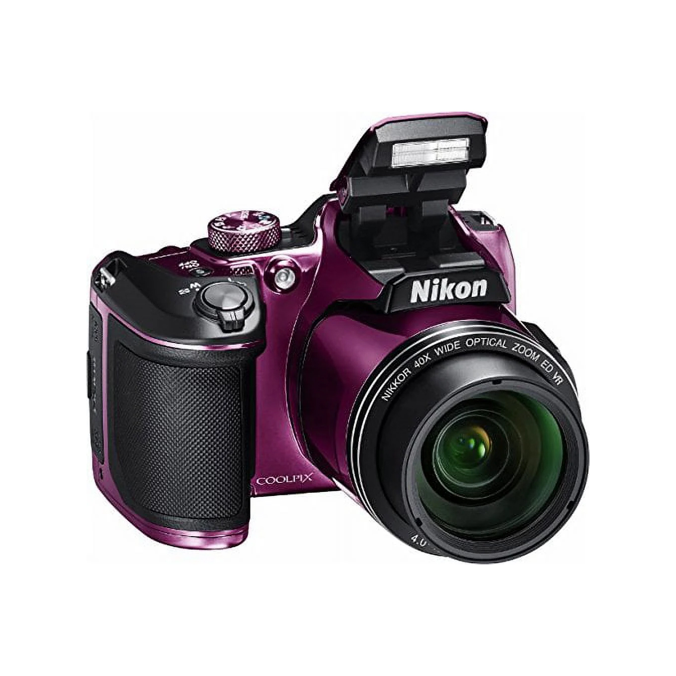 Nikon COOLPIX B500 Digital Camera (Plum)