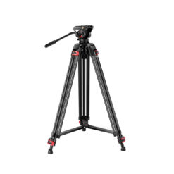 Neewer GM88 Heavy-Duty Aluminum Tripod System with Fluid Head (75mm Bowl)