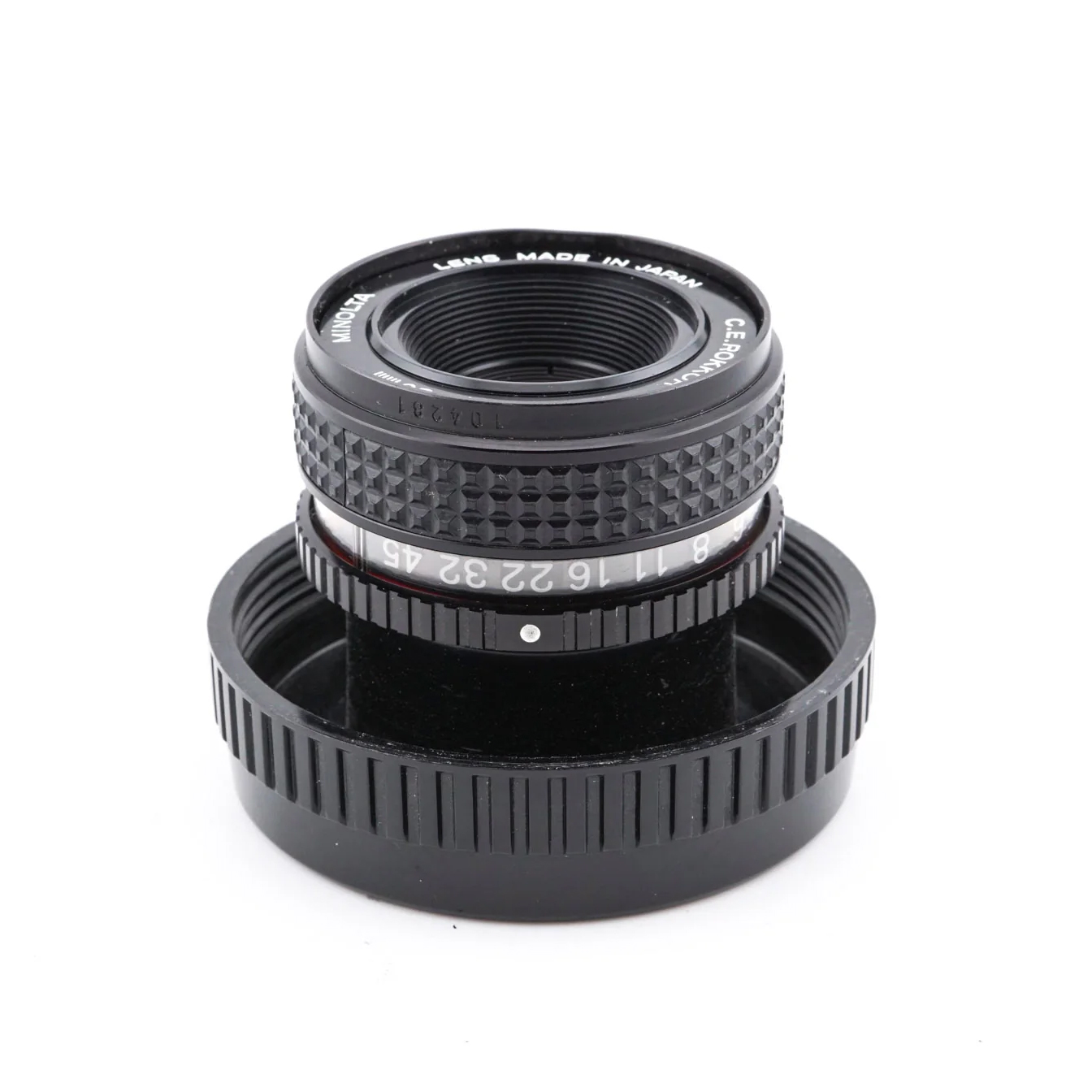 Minolta 80mm f5.6 C.E.Rokkor Lens