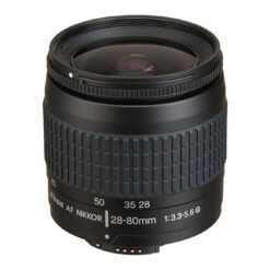 Nikon Zoom Wide Angle-Telephoto AF Nikkor 28-80mm f/3.3-5.6G Autofocus Lens