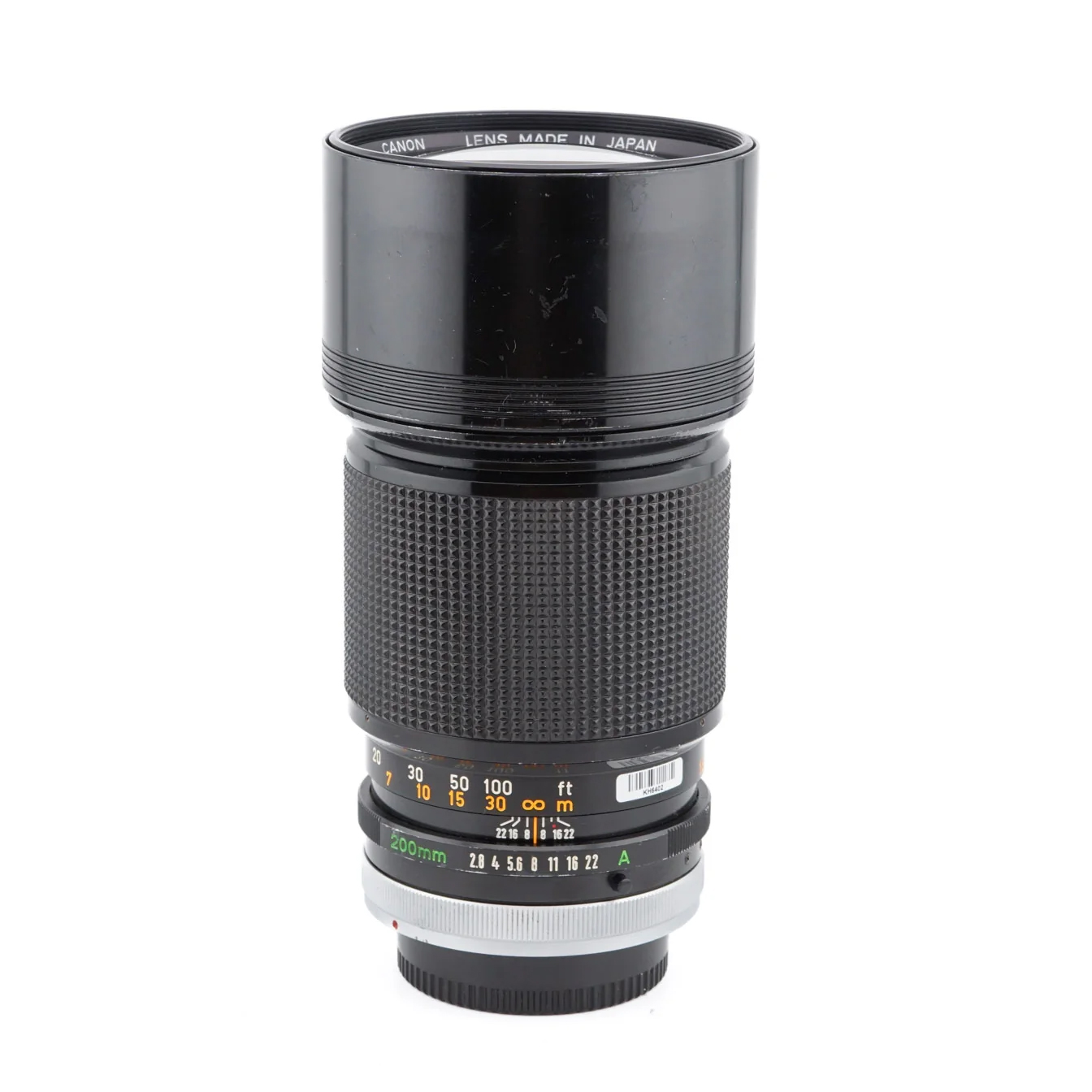 Canon 200mm f2.8 S.S.C. Lens