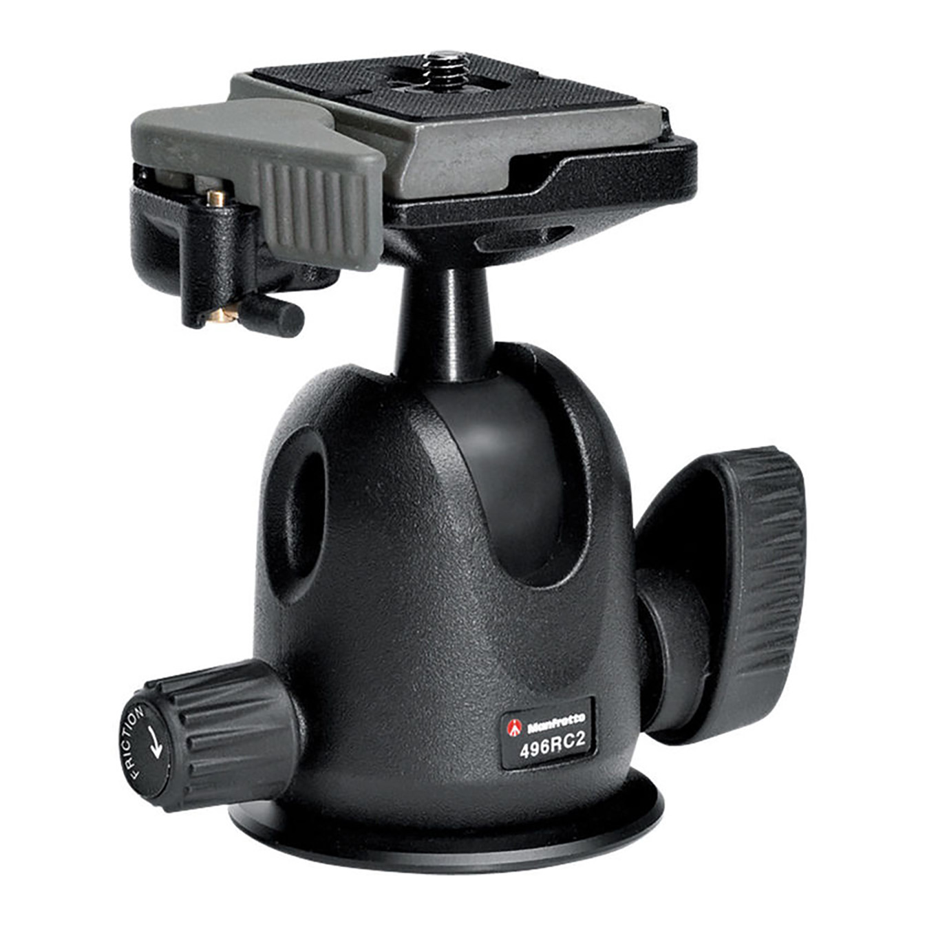 Manfrotto 496RC2 Compact Ball Head with 200PL-14 Quick Release Plate