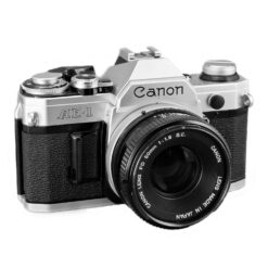 Canon AE-1 35mm SLR Camera with 50mm f/1.8 Lens