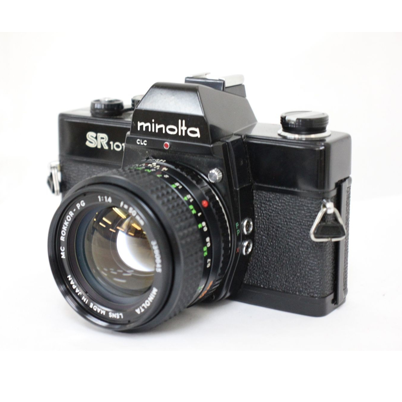 Minolta SRT101 35mm Film Camera with 50mm f/1.4 Lens (Black)