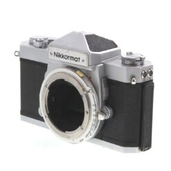 Nikon Nikkormat FT (Non AI) 35mm Camera Body, Chrome