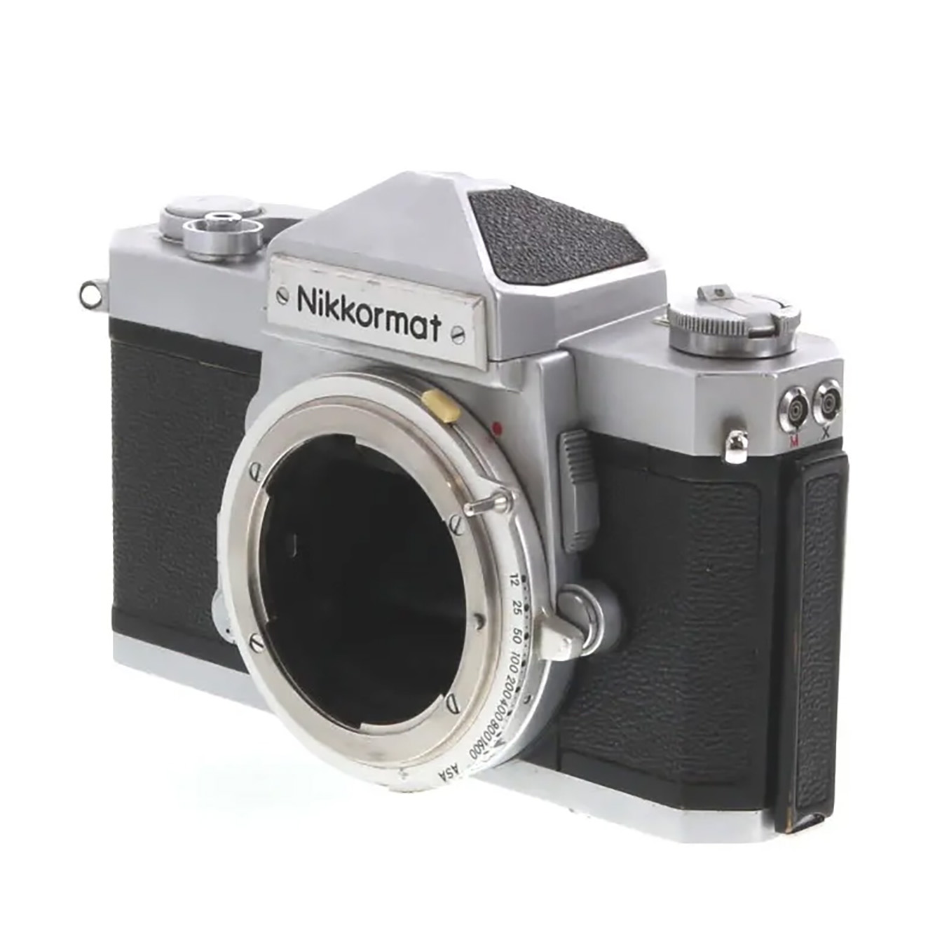 Nikon Nikkormat FT (Non AI) 35mm Camera Body, Chrome