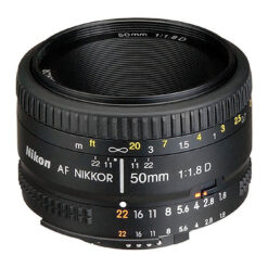 Nikon AF NIKKOR 50mm f/1.8D Lens