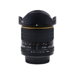 Kelda 8mm f/3.5 Fisheye Manual Focus Lens for Nikon F