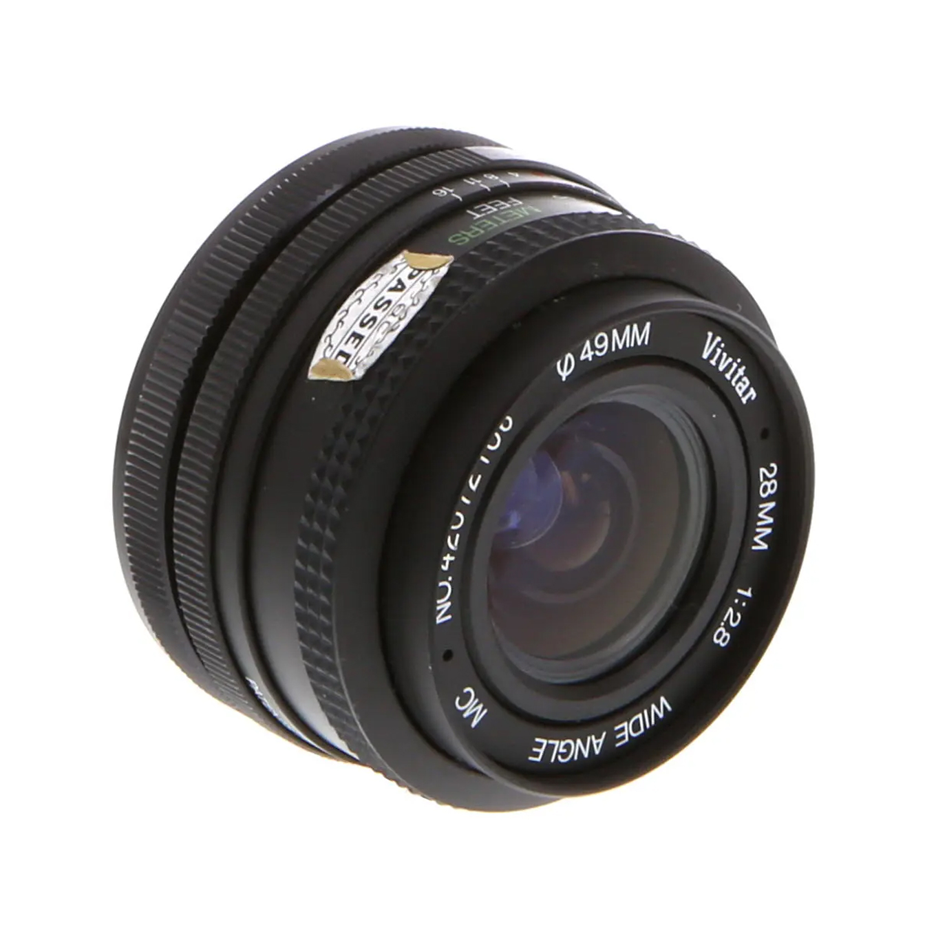 Vivitar 28mm f/2.8 MC Manual Focus Lens for Canon FD