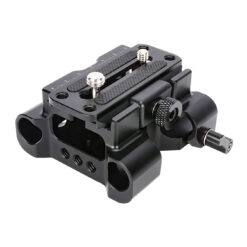Niceyrig Arca-Type Quick Release Baseplate with 15mm Dual Rod Clamp