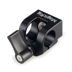 MAGICRIG Single Hole 15mm Rod Clamp with ARRI Accessory Mount for Camera Cage