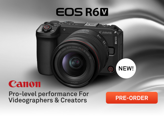 banner canon announce r6v mobile