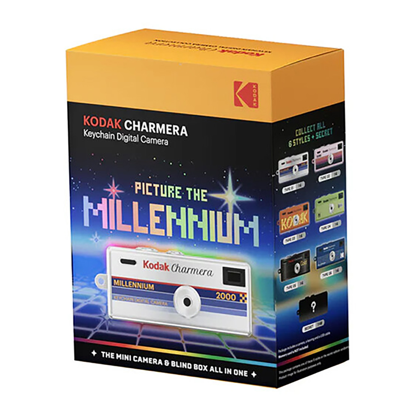 Kodak Charmera Key Chain Digital Camera - MILLENNIUM (Random Style Blind Box)