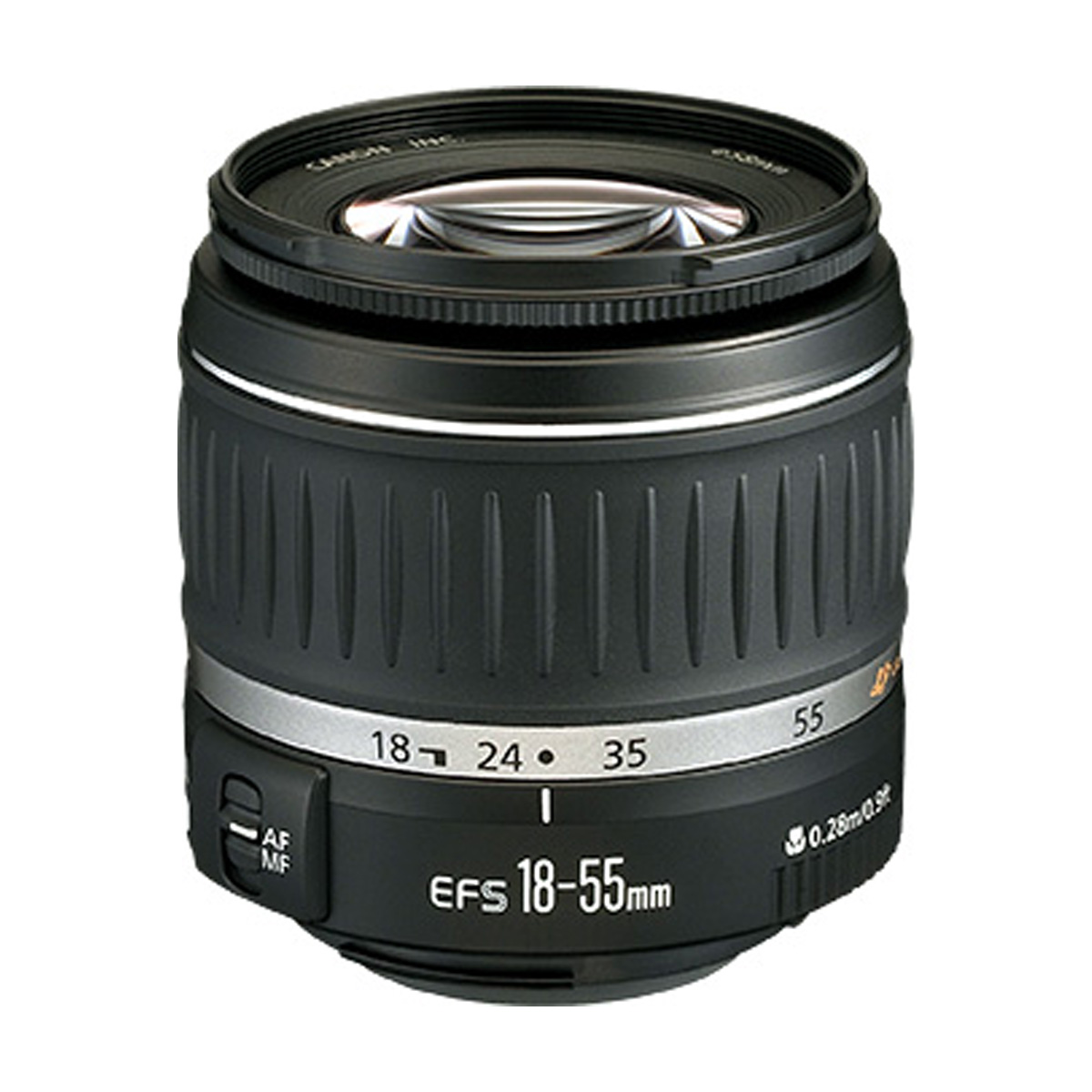 Canon EF-S 18-55mm f/3.5-5.6 Lens (AS-IS)