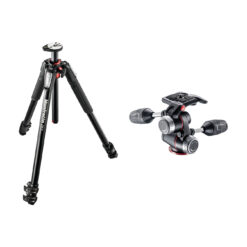 Manfrotto MT055XPRO3 Aluminum Tripod with MHXPRO-3W 3-Way Pan/Tilt Head Kit