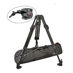 Manfrotto 503HDV Head with 351MVB2K Aluminum Video Tripod Ki