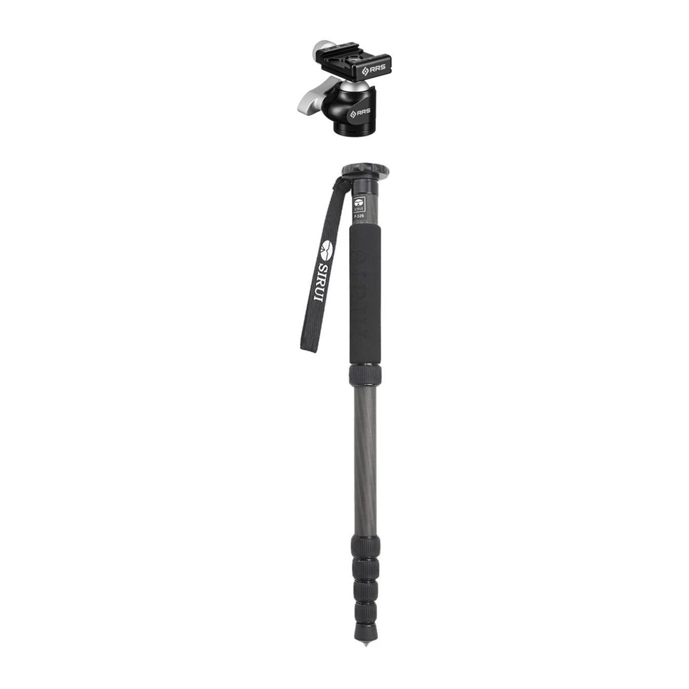 Sirui P326 Carbon Fiber Monopod with RRS Ball Head