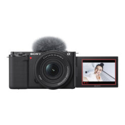 Sony ZV-E10 Mirrorless Camera with 16-50mm f/3.5-5.6 II Lens (Black)