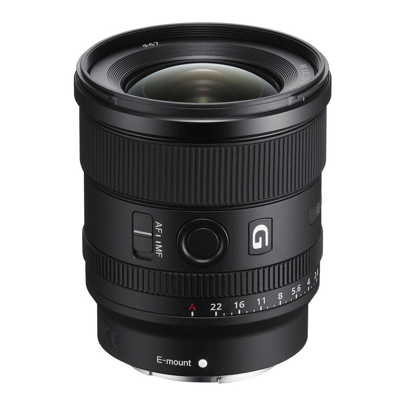 Sony FE 20mm f/1.8 G Lens