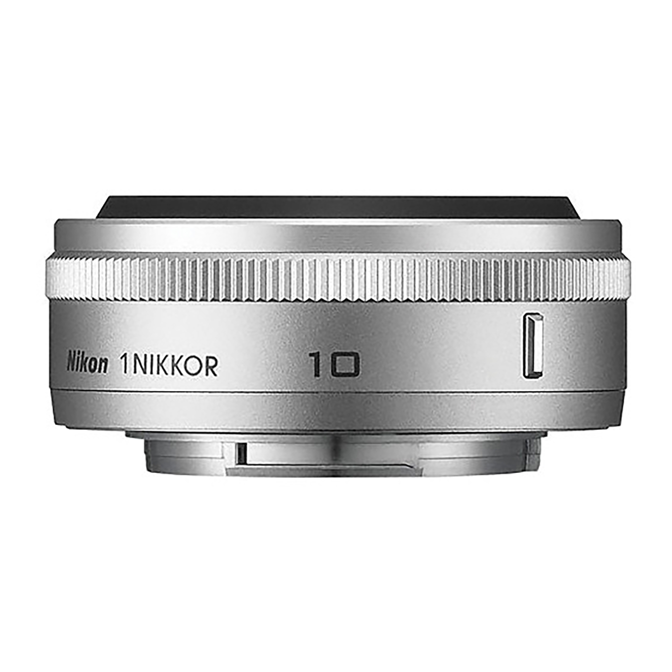 Nikon 1 Nikkor 10 mm f/2.8 Lens (Silver)