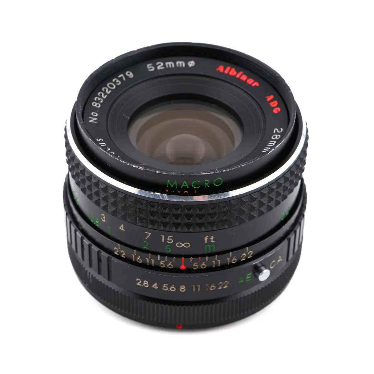 Albinar ADG 28mm f/2.8 Lens for Pentax K Mount